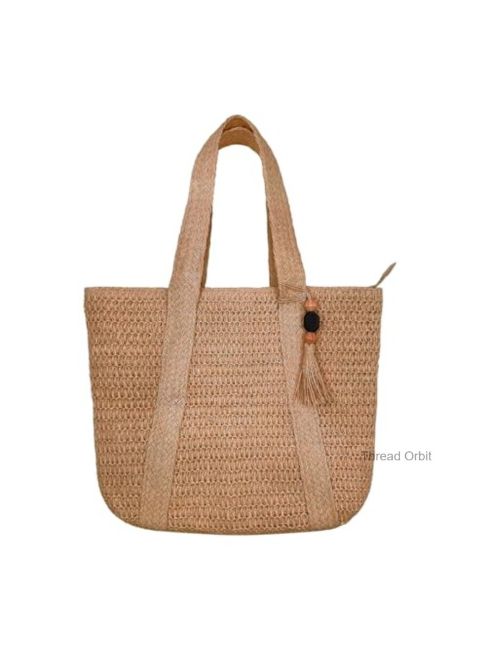 Large Straw Beach Tote Bags for Women Woven Boho Handmade Shoulder Handbag